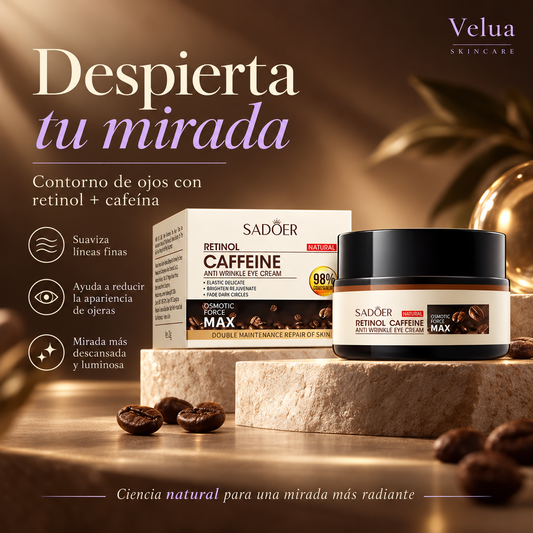 Crema Contorno De Ojos Retinol Y Cafeína