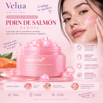 🍑 Crema de Cápsulas PDRN de Salmón - Rebote Coreano