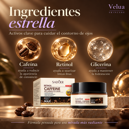 Crema Contorno De Ojos Retinol Y Cafeína