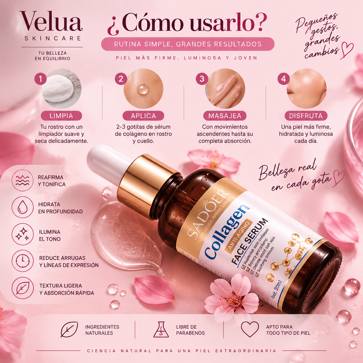 🌟 Serum de Colágeno - Piel con Aspecto Más Firme