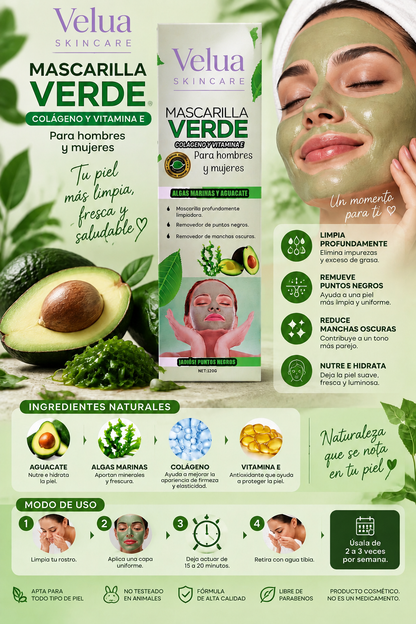 🥑 Mascarilla de Aguacate - Nutrición e Hidratación