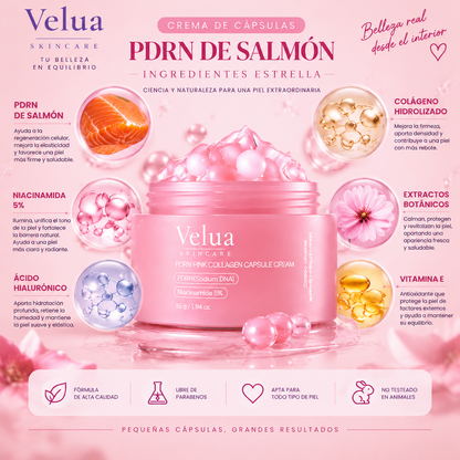 🍑 Crema de Cápsulas PDRN de Salmón - Rebote Coreano