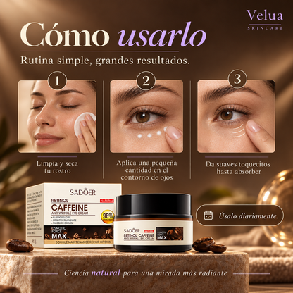 Crema Contorno De Ojos Retinol Y Cafeína